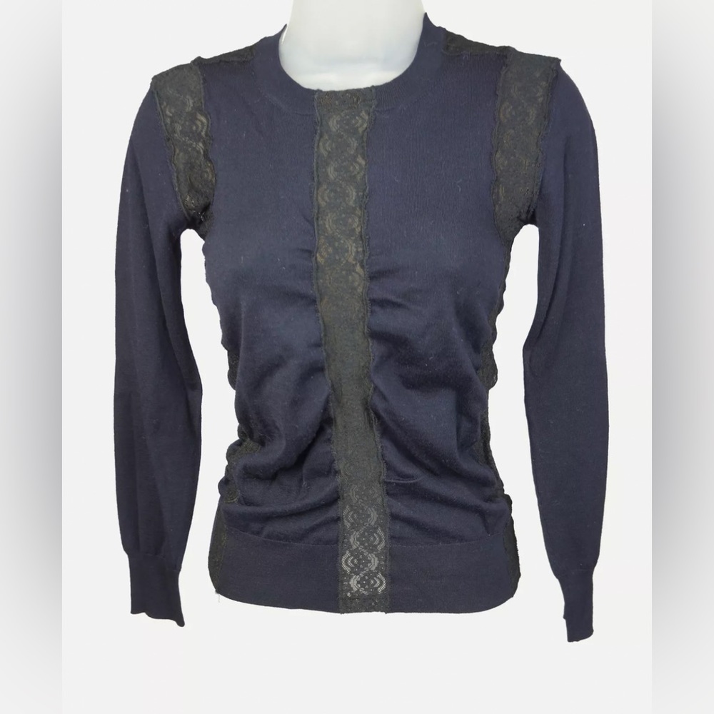 Rare Marc Jacobs Alt Lace Insert Sweater